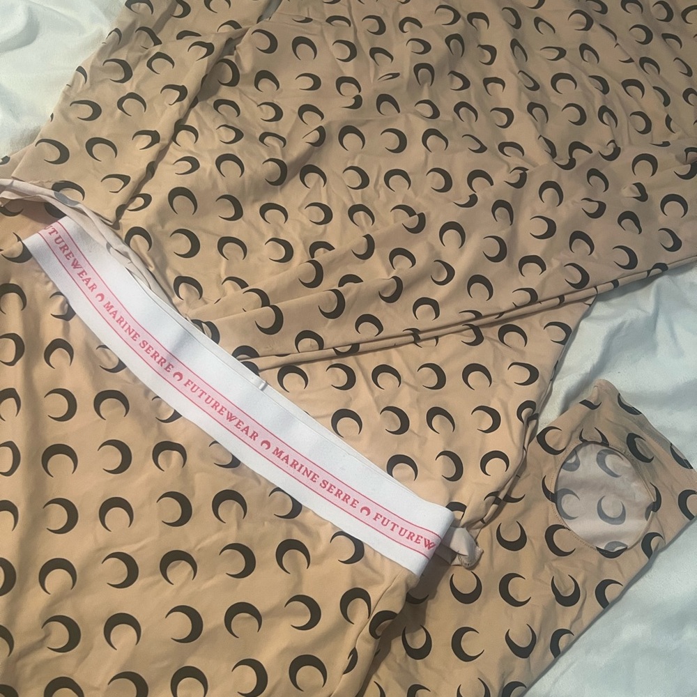 Nude Marine Serre Leggings & Shirt